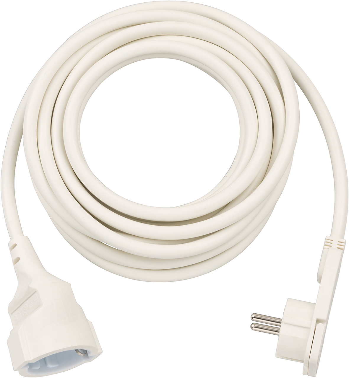 cordon prelungitor brennenstuhl cu cap plat, 5m - alb - imagine 8